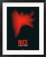Nice Radiant Map 3 Fine Art Print