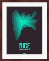 Nice Radiant Map 4 Fine Art Print