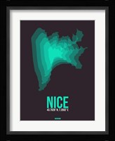 Nice Radiant Map 4 Fine Art Print