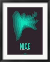 Nice Radiant Map 4 Fine Art Print