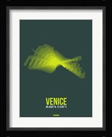 Venice Radiant Map 1 Fine Art Print