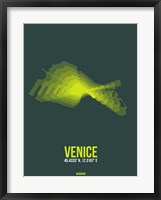Venice Radiant Map 1 Fine Art Print