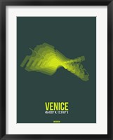 Venice Radiant Map 1 Fine Art Print