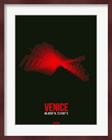Venice Radiant Map 3 Fine Art Print