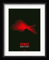 Venice Radiant Map 3 Fine Art Print