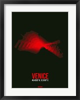 Venice Radiant Map 3 Fine Art Print
