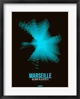 Marseille Radiant Map 2 Fine Art Print