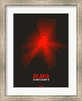 Atlanta Radiant Map 3 Fine Art Print