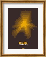 Atlanta Radiant Map 4 Fine Art Print