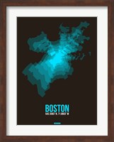 Boston Radiant Map 2 Fine Art Print