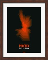 Phoenix Radiant Map 1 Fine Art Print