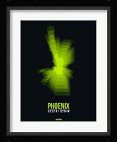 Phoenix Radiant Map 5 Fine Art Print