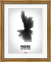 Phoenix Radiant Map 6 Fine Art Print