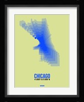 Chicago Radiant Map 1 Fine Art Print