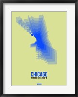 Chicago Radiant Map 1 Fine Art Print