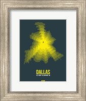 Dallas Radiant Map 1 Fine Art Print