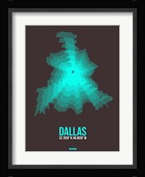 Dallas Radiant Map 2 Fine Art Print