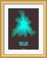 Dallas Radiant Map 2 Fine Art Print