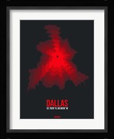 Dallas Radiant Map 3 Fine Art Print