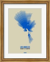 Los Angeles Radiant Map 2 Fine Art Print