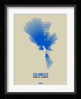 Los Angeles Radiant Map 2 Fine Art Print