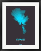 Los Angeles Radiant Map 3 Fine Art Print