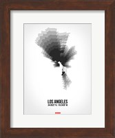 Los Angeles Radiant Map 8 Fine Art Print