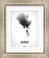 Los Angeles Radiant Map 8 Fine Art Print