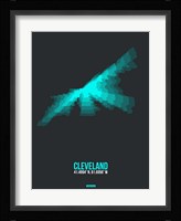 Cleveland Radiant Map 2 Fine Art Print
