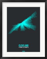Cleveland Radiant Map 2 Fine Art Print