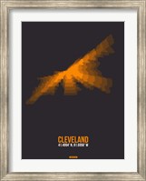 Cleveland Radiant Map 3 Fine Art Print