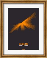 Cleveland Radiant Map 3 Fine Art Print