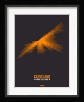 Cleveland Radiant Map 3 Fine Art Print