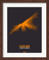 Cleveland Radiant Map 3 Fine Art Print