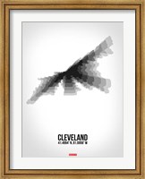 Cleveland Radiant Map 4 Fine Art Print