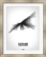Cleveland Radiant Map 4 Fine Art Print