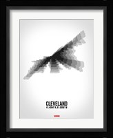 Cleveland Radiant Map 4 Fine Art Print