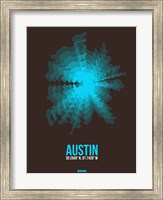 Austin Radiant Map 1 Fine Art Print