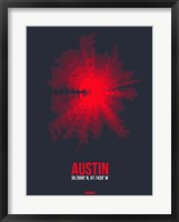 Austin Radiant Map 2 Fine Art Print