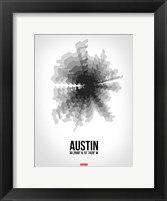 Austin Radiant Map 4 Fine Art Print