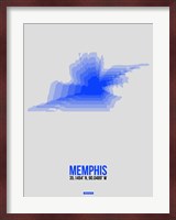 Memphis Radiant Map 3 Fine Art Print