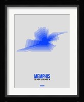 Memphis Radiant Map 3 Fine Art Print