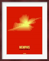 Memphis Radiant Map 4 Fine Art Print