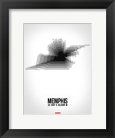 Memphis Radiant Map 5 Fine Art Print