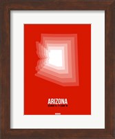 Arizona Radiant Map 4A Fine Art Print