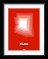 Arizona Radiant Map 4A Fine Art Print