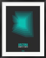 Arizona Radiant Map 5A Fine Art Print