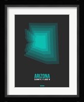 Arizona Radiant Map 5A Fine Art Print