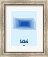 Kansas Radiant Map 3 Fine Art Print