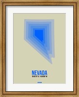 Nevada Radiant Map 2 Fine Art Print